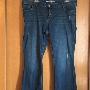 Old Navy PLUS TALL Rockstar Bootcut jeans